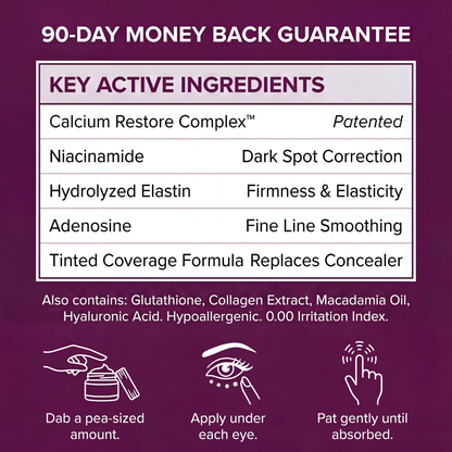 Leviri Cemenrete Calcium Dark Spot Eye Cream